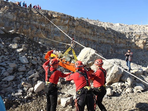 2.Seviye Heyelan Tatbikatı 